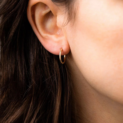 Classic Hoop Buckle Earring